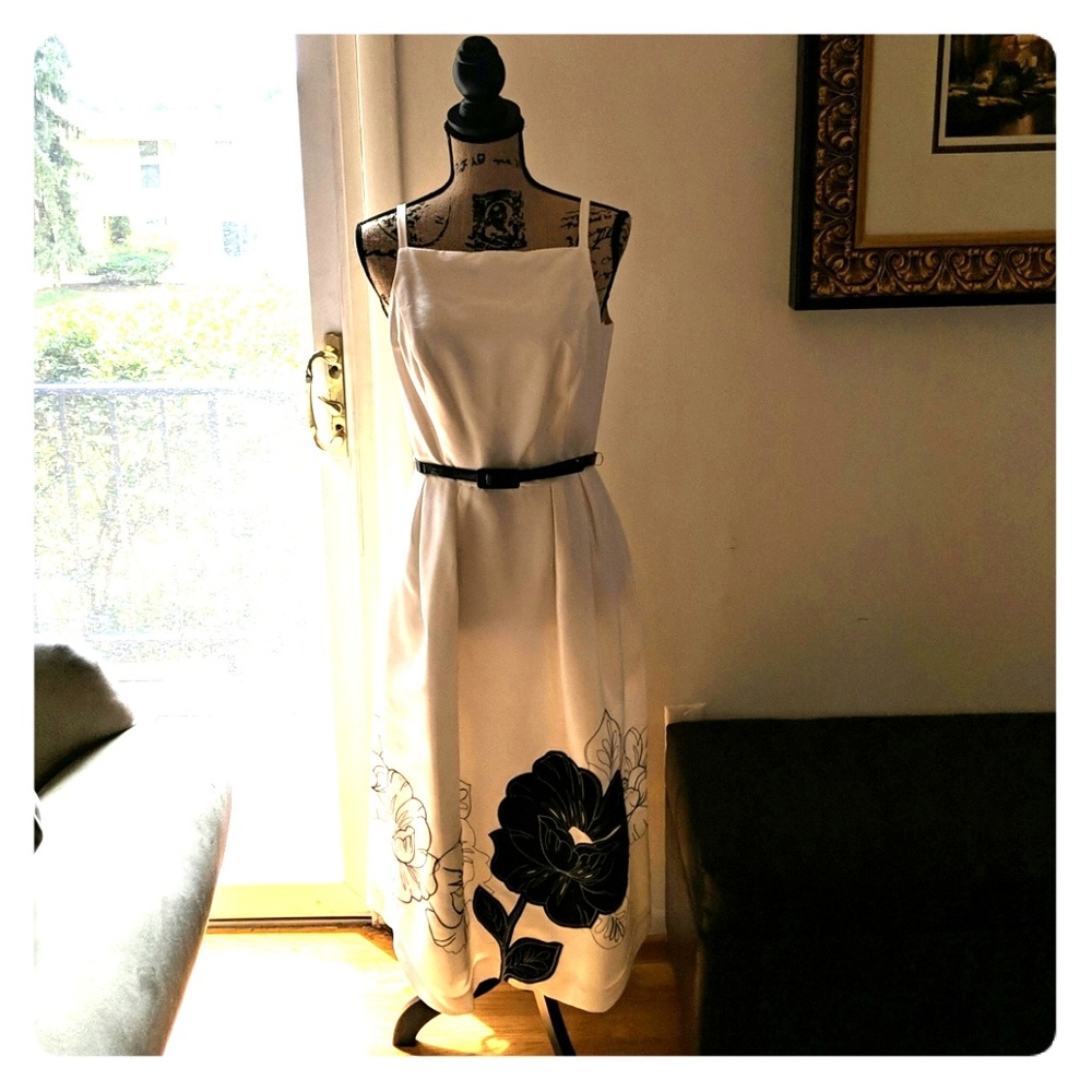 Ellen Tracy silk dress. Size 4.